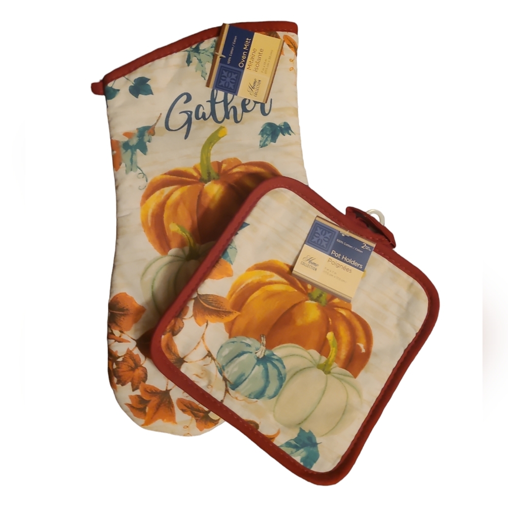 Kitchen Pumpkin Oven holders bundle